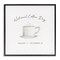 Stupell Industries Everyday National Coffee Day Framed Giclee, design by Cindy Jacobs